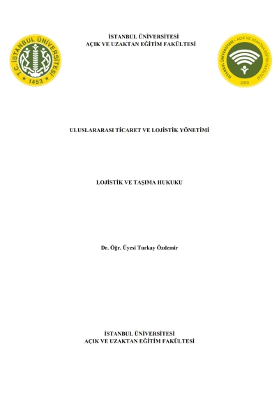 Uluslararası Ticaret ve Lojistik Yönetimi Panda Fotokopi & Baskı Merkezi
