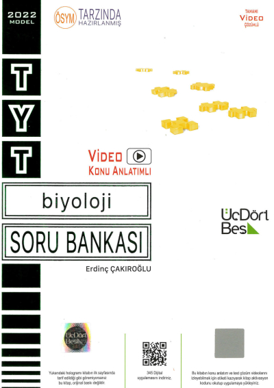 TYT Biyoloji Soru Bankası
