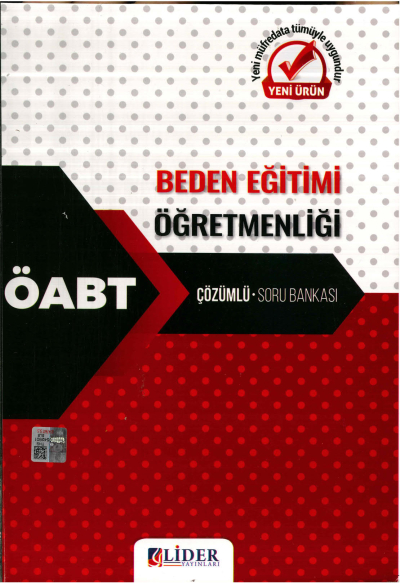 BEDEN EĞİTİMİ ÖĞRETMENLİĞİ ÇÖZÜMLÜ SORU BANKASI