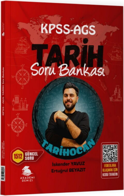 2026 KPSS AGS Tarih Soru Bankası Akademi Denizi Panda Fotokopi & Baskı Merkezi