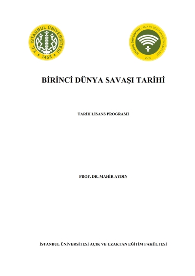 Birinci Dünya Savaşı Tarihi Panda Fotokopi & Baskı Merkezi