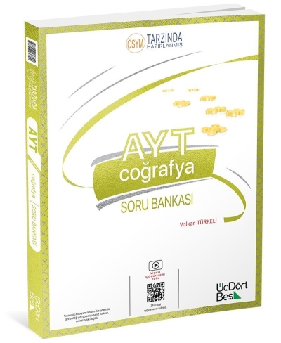2027 AYT Coğrafya Soru Bankası Üç Dört Beş Yayınları Panda Fotokopi & Baskı Merkezi