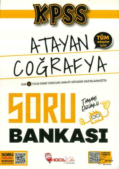ATAYAN COĞRAFYA TAMAMI ÇÖZÜMLÜ SORU BANKASI Panda Fotokopi & Baskı Merkezi