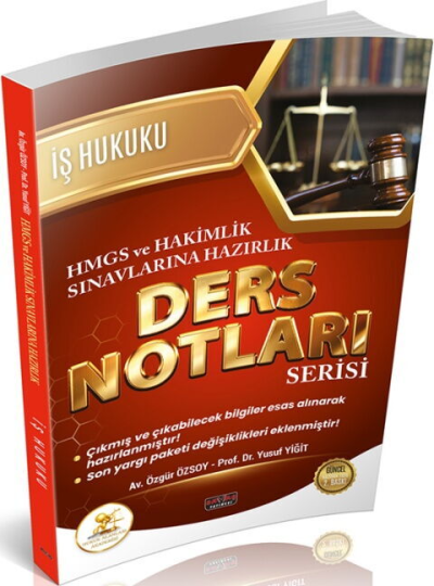 HUKAL HMGS HAKİMLİK İş Hukuku Ders Notları Savaş Yayınları Panda Fotokopi & Baskı Merkezi