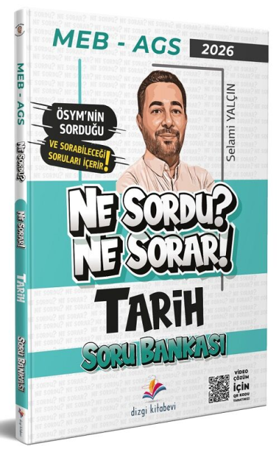 2026 MEB-AGS Tarih Soru Bankası Çözümlü Selami Yalçın Dizgi Kitap Panda Fotokopi & Baskı Merkezi