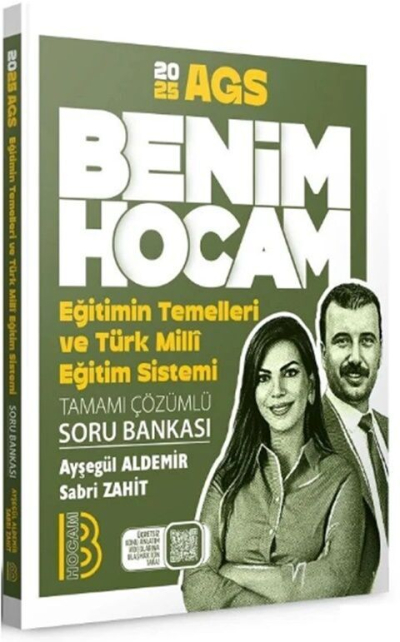 2025 Eğitimin Temelleri ve Türk Milli Eğitim Sistemi Tamamı Çözümlü Soru Bankası Benim Hocam Yayınları Panda Fotokopi & Baskı Merkezi
