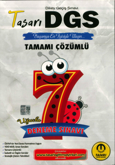 DGS UĞURLU 7 DENEME TAMAMI ÇÖZÜMLÜ Panda Fotokopi & Baskı Merkezi