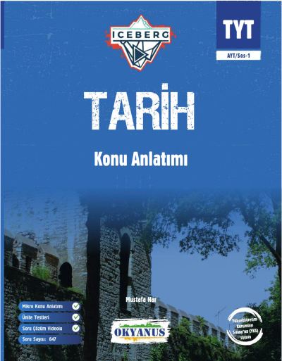 TYT Iceberg Tarih Konu Anlatımı Okyanus Yayınları Panda Fotokopi & Baskı Merkezi