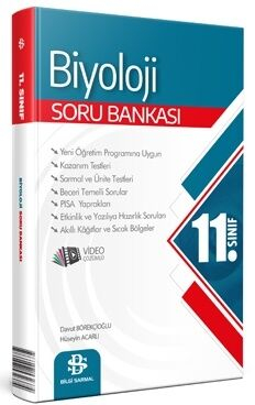 11. Sınıf Biyoloji Soru Bankası Bilgi Sarmal Yayınları Panda Fotokopi & Baskı Merkezi