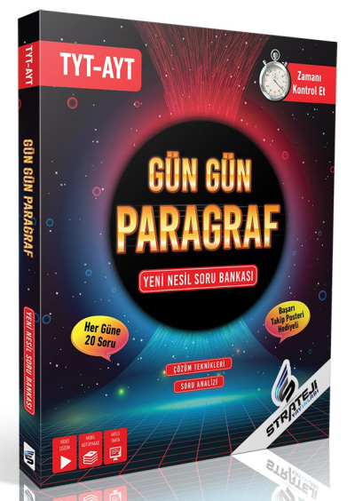 TYT AYT Gün Gün Paragraf Soru Bankası Panda Fotokopi & Baskı Merkezi