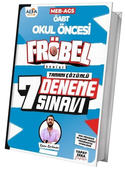 ÖABT MEB-AGS Okul Öncesi Öğretmenliği FRÖBEL 7 Deneme Çözümlü TKM Akademi Panda Fotokopi & Baskı Merkezi