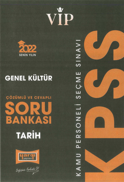 VİP SERİSİ TARİH SORU BANKASI ÇÖZÜMLÜ