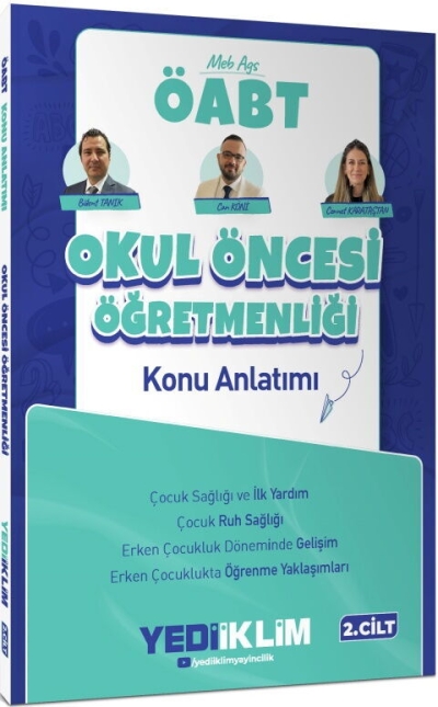 MEB AGS ÖABT Okul Öncesi Öğretmenliği Konu Anlatımı Cilt 2 Yediiklim Yayınları Panda Fotokopi & Baskı Merkezi