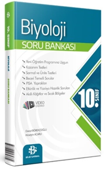10. Sınıf Biyoloji Soru Bankası Bilgi Sarmal Yayınları Panda Fotokopi & Baskı Merkezi
