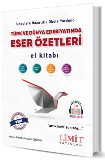 Türk ve Dünya Edebiyatında Eser Özetleri El Kitabı Limit Yayınları Panda Fotokopi & Baskı Merkezi