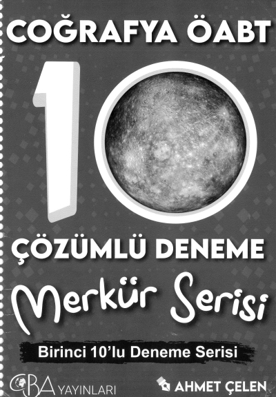 COĞRAFYA ÖABT ÇÖZÜMLÜ 10 DENEME MERKÜR SERİSİ Panda Fotokopi & Baskı Merkezi