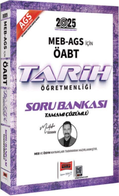 2025 MEB AGS ÖABT Tarih Öğretmenliği Soru Bankası Yargı Yayınları Panda Fotokopi & Baskı Merkezi