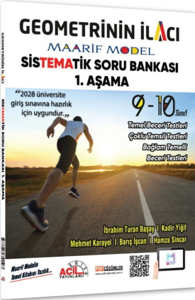 2028 TYT AYT Geometrinin İlacı Maarif Model Sistematik Soru Bankası 1 Acil Yayınları Panda Fotokopi & Baskı Merkezi