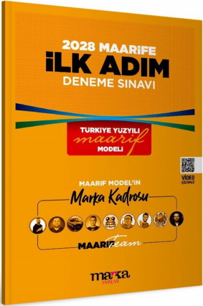 2028 Maarife İlk Adım Üniversiteye Hazırlık Türkiye Geneli Deneme Sınavı Marka Yayınları Panda Fotokopi & Baskı Merkezi