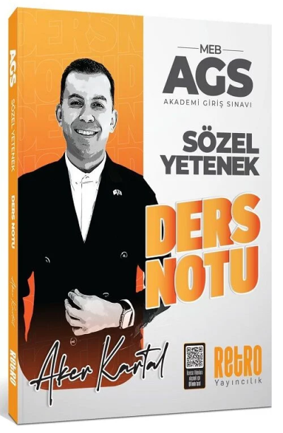 2026 MEB AGS Sözel Yetenek Ders Notu Retro Kitap Panda Fotokopi & Baskı Merkezi