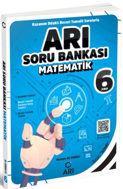 6. Sınıf Matematik Arı Soru Bankası Arı Yayınları Panda Fotokopi & Baskı Merkezi