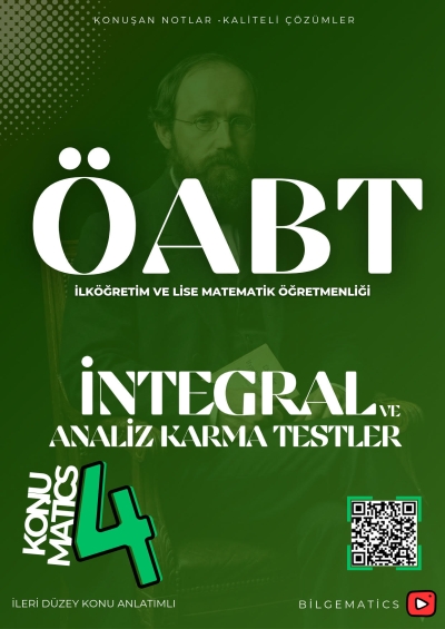 Konumatics 4 ÖABT İntegral ve Analiz Karma Testler Hüseyin Hoca Panda Fotokopi & Baskı Merkezi