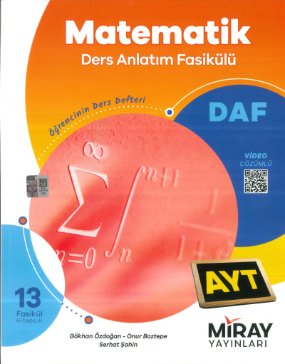 AYT Matematik Ders Anlatım Fasikülleri Miray Yayınları Panda Fotokopi & Baskı Merkezi