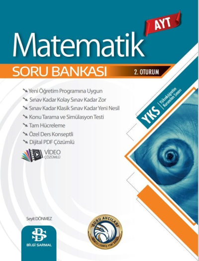 AYT Matematik Soru Bankası Bilgi Sarmal Yayınları Panda Fotokopi & Baskı Merkezi