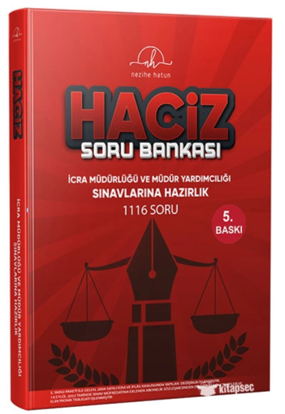 HACİZ İCRA MÜDÜRÜLÜĞÜ VE MÜDÜR YARDIMCILIĞI SORU BANKASI Panda Fotokopi & Baskı Merkezi
