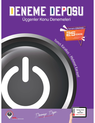 AYT Üçgenler Deneme Deposu Acil Yayınları 25 Deneme Panda Fotokopi & Baskı Merkezi