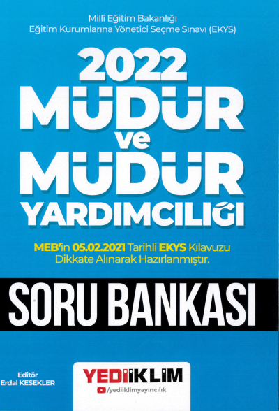 MÜDÜR VE MÜDÜR YARDIMCILIĞI SORU BANKASI