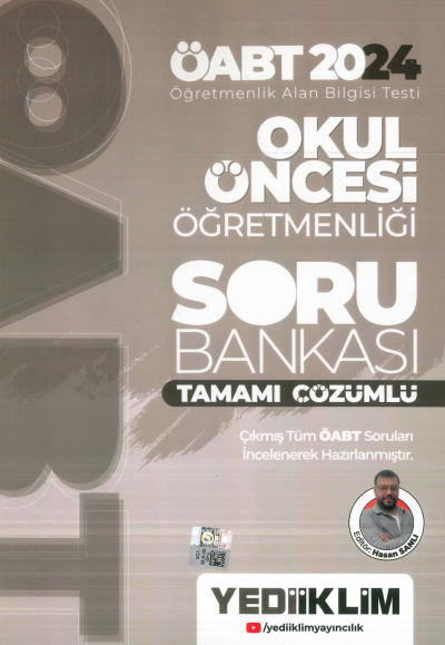 ÖABT OKUL ÖNCESİ ÖĞRETMENLİĞİ SORU BANKASI TAMAMI ÇÖZÜMLÜ Panda Fotokopi & Baskı Merkezi