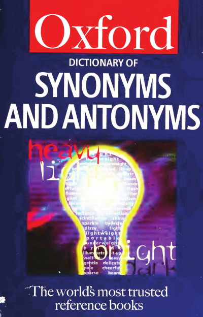 OXFORD DICTIONARY OF SYNONYMS AND ANTONYMS Panda Fotokopi & Baskı Merkezi