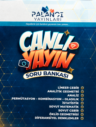 ÖABT İlköğretim Lise Matematik Canlı Yayın Soru Bankası Osman Palancı Panda Fotokopi & Baskı Merkezi