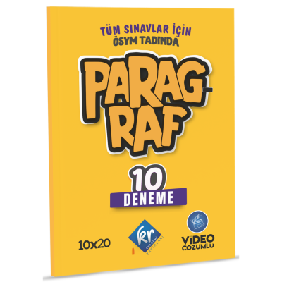 Tüm Sınavlar için Paragraf 10 Deneme Video Çözümlü Panda Fotokopi & Baskı Merkezi