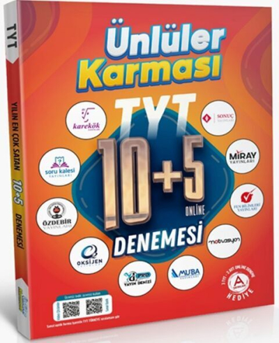 Ünlüler Karması TYT 10 + 5 Deneme Panda Fotokopi & Baskı Merkezi