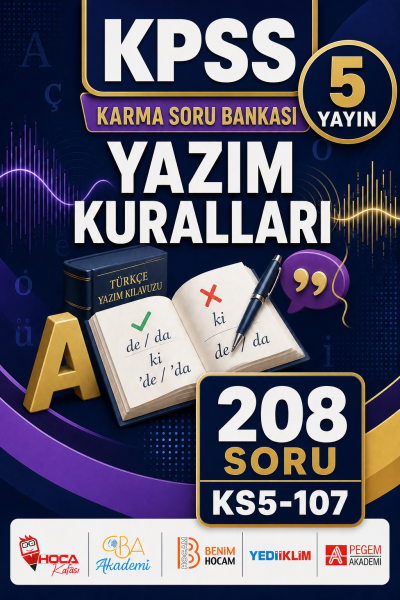Yazım Kuralları 5 Yayın 208 Soru