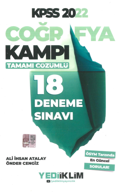 COĞRAFYA KAMPI TAMAMI ÇÖZÜMLÜ 18 DENEME Panda Fotokopi & Baskı Merkezi