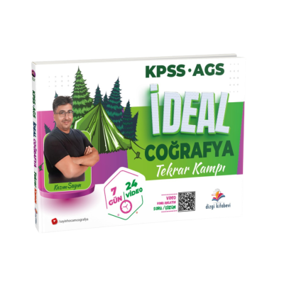 2026 KPSS MEB AGS İdeal Coğrafya Video Konu Anlatımlı Tekrar Kampı Kazım Sayı Dizgi Kitap Panda Fotokopi & Baskı Merkezi