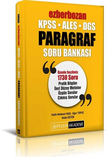 EZBERBOZAN PARAGRAF 1730 SORU Panda Fotokopi & Baskı Merkezi