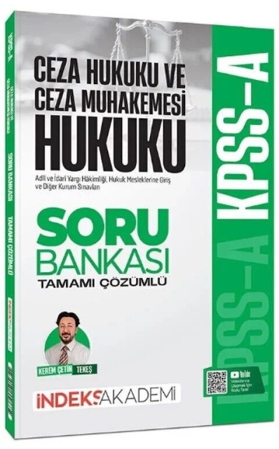 KPSS A Grubu Ceza Hukuku ve Ceza Muhakemesi Hukuku Soru Bankası Çözümlü İndeks Akademi Panda Fotokopi & Baskı Merkezi
