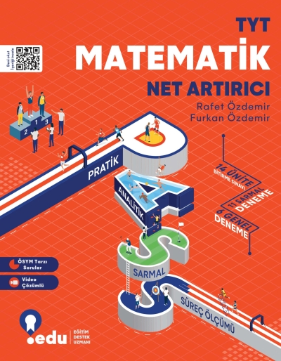 TYT Matematik Net Artırıcı PASS Edu Yayınları Panda Fotokopi & Baskı Merkezi