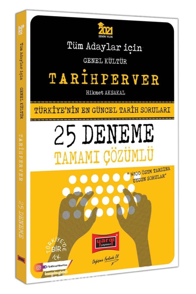 Tüm Adaylar İçin TARİHPERVER Tamamı Çözümlü 25 Deneme Panda Fotokopi & Baskı Merkezi