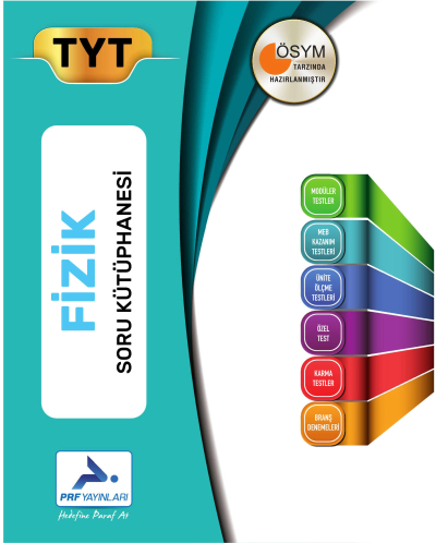 TYT Fizik Ösym Tarzında Hazırlanmış Soru Kütüphanesi Prf Paraf Yayınları Panda Fotokopi & Baskı Merkezi