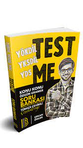 YÖKDİL YKSDİL YDS Gramer Test Me Soru Bankası Panda Fotokopi & Baskı Merkezi