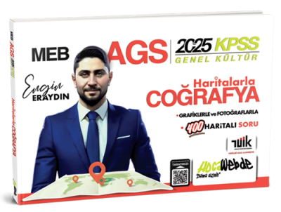 2025 MEB-AGS KPSS Haritalarla Türkiye Coğrafyası HocaWebde Yayınları