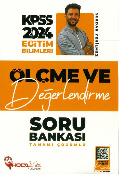 ÖLÇME VE DEĞERLENDİRME TAMAMI ÇÖZÜMLÜ SORU BANKASI HOCA KAFASI Panda Fotokopi & Baskı Merkezi