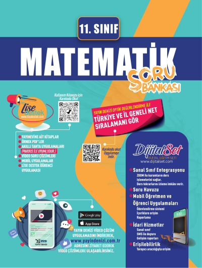 11. Sınıf Matematik Soru Bankası Yayın Denizi Pro Panda Fotokopi & Baskı Merkezi