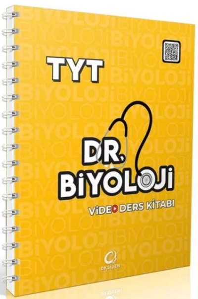 TYT DR. Biyoloji Video Ders Kitabı Oksijen Yayınları Panda Fotokopi & Baskı Merkezi