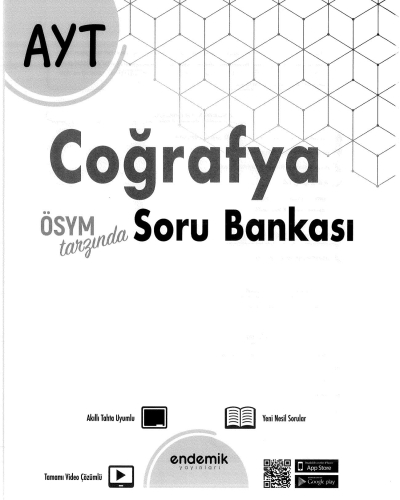 AYT COĞRAFYA SORU BANKASI Panda Fotokopi & Baskı Merkezi